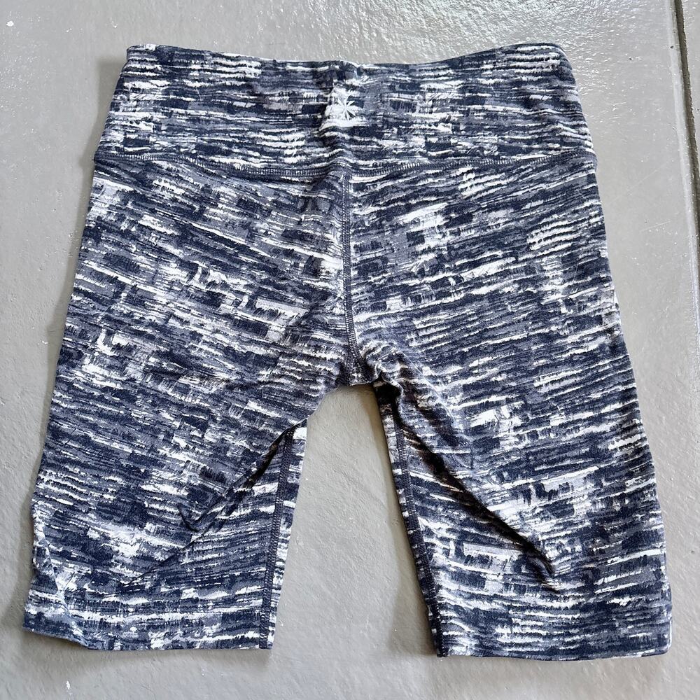 Athleta Painted Chaturanga Jammer Biker Shorts Small